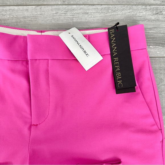 Banana Republic Pink Avery Wool Blend Trousers - Picture 4 of 11